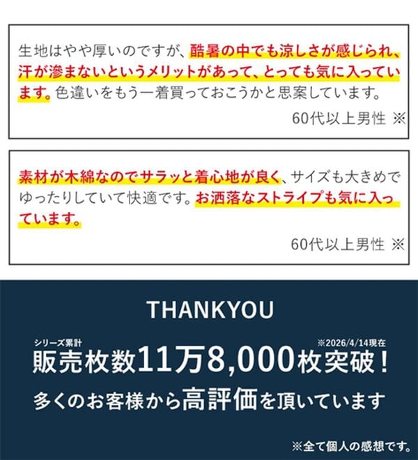 「ざっくり木綿のゆったりリラックスシャツ（メンズシャツ）」｜詳細画像