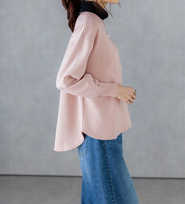 BELLUNA（ベルーナ）の「あったかキレイ！大人のこだわりトレーナー（トレーナー・スウェット）」｜詳細画像