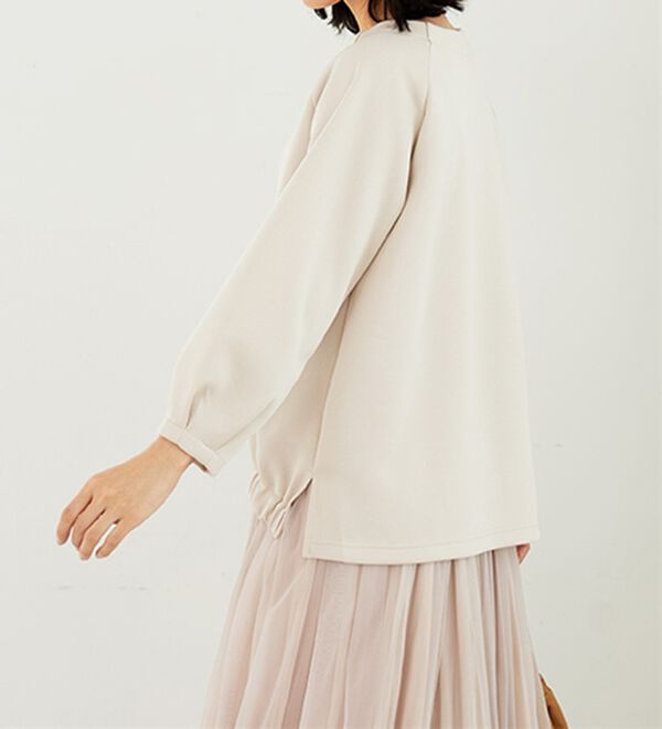 BELLUNA（ベルーナ）の「軽やか！メッシュダンボールプルオーバー（カットソー）」｜詳細画像