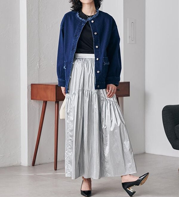 RANAN（ラナン）の「デニムジャケット（ブルゾン）」｜詳細画像