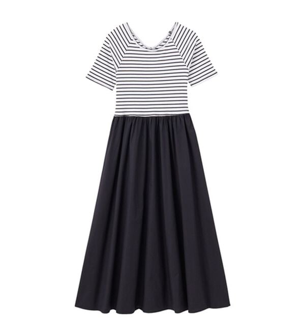 GeeRA（ジーラ）の「前後２ＷＡＹドッキングワンピース（カットソーワンピース）」｜詳細画像