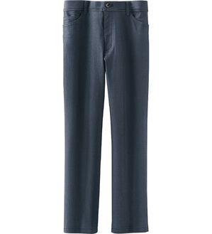 BELLUNA（ベルーナ）の「【イージーケア】ウルトラ美脚ストレッチアンクルパンツ（クロップドパンツ）」｜デニム調