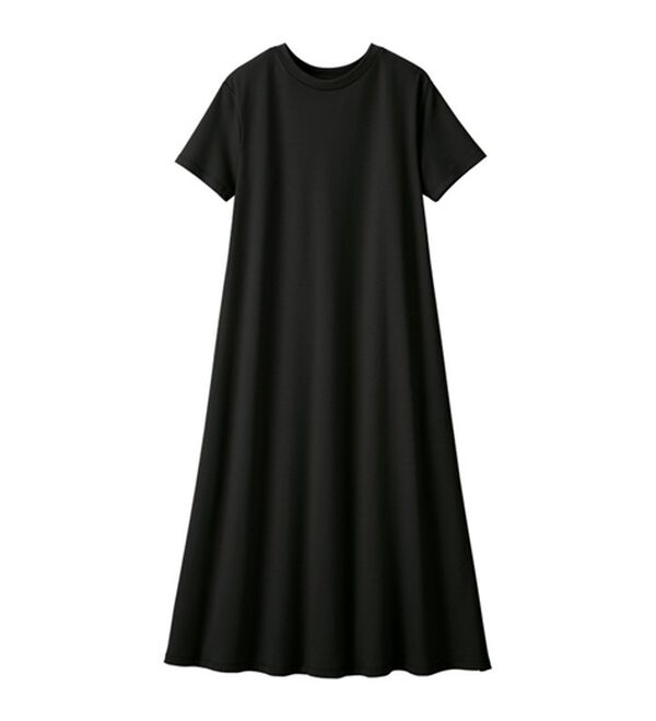 GeeRA（ジーラ）の「【接触冷感】フレアーシルエットロングワンピース（ロングワンピース）」｜詳細画像