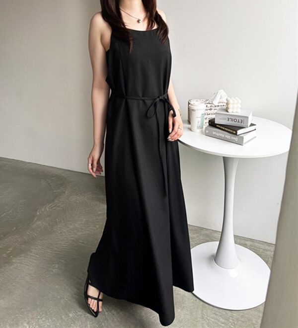 GeeRA（ジーラ）の「リネンライクロングキャミワンピース（その他ワンピース）」｜詳細画像