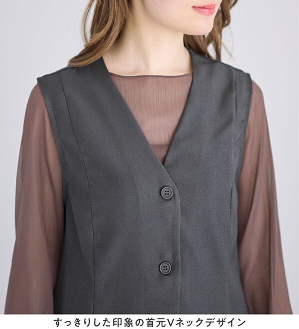 alotta（アロッタ）の「大人上品フレアジレワンピース（ジャンパースカート）」｜詳細画像