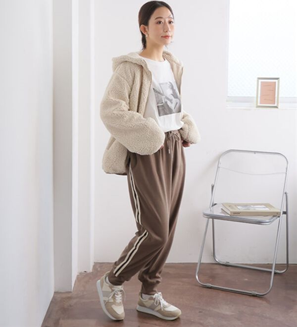 A HAPPY MARILYN（アハッピーマリリン）の「【Ｌ～６Ｌ】＜選べる２型＞ラインで着やせる楽ちん美脚なラインパンツ（フルレングスパンツ）」｜詳細画像