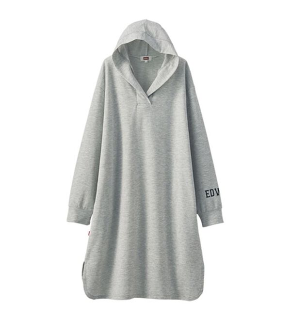 BELLUNA（ベルーナ）の「＜ＥＤＷＩＮ＞ミニ裏毛フードチュニックセットアップ（セットアップ）」｜詳細画像
