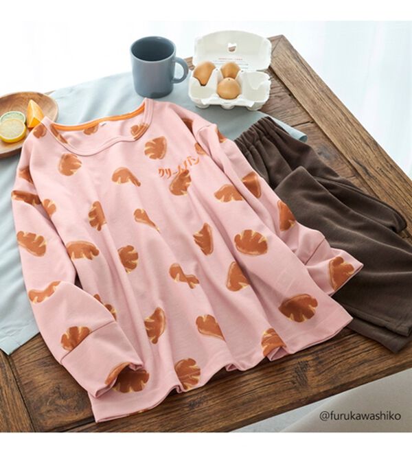 YU'NOW（ユナウ）の「【古川紙工】布製パンのルームウエア（パジャマ・ルームウェア）」｜詳細画像