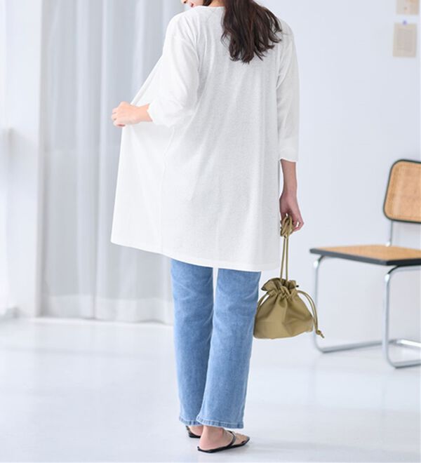 Viola e Viola（ヴィオラ エ ヴィオラ）の「【選べる丈】こなれカーデ（その他カーディガン）」｜詳細画像