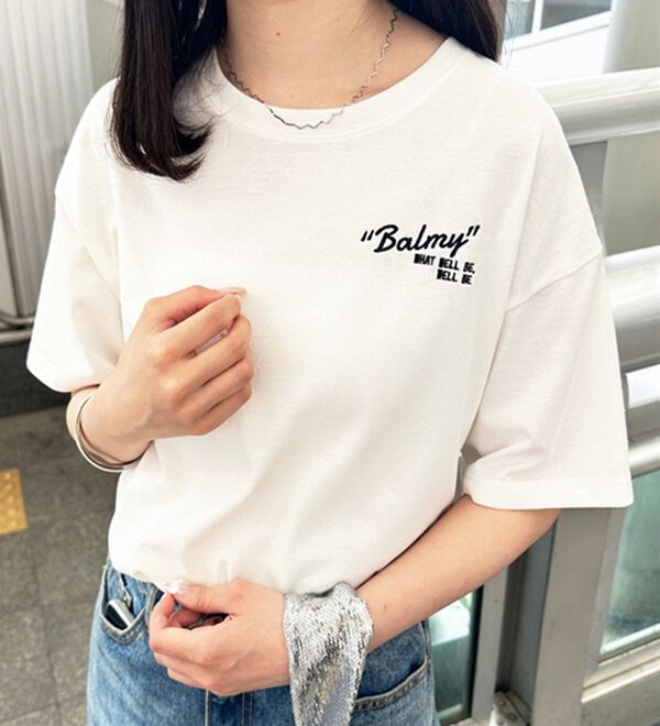 GeeRA（ジーラ）の「サガラ刺繍バックロゴＴシャツ（Tシャツ）」｜詳細画像