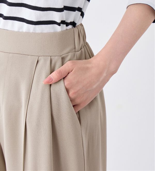 alotta（アロッタ）の「ぐーんと伸びる！ラクして美脚ワイドパンツ（ワイドパンツ・ガウチョ）」｜詳細画像