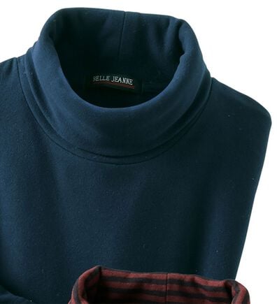 「もっちりスムースタートルネックシャツ（メンズＴシャツ）」