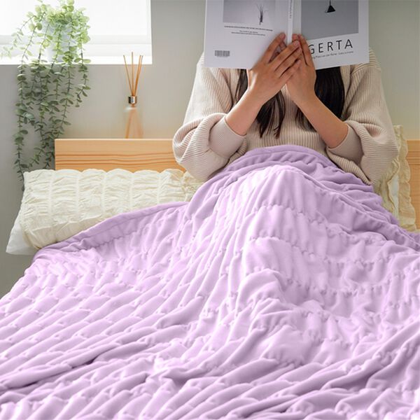 「くしゅくしゅマイヤーケット（毛布・ブランケット）」｜1