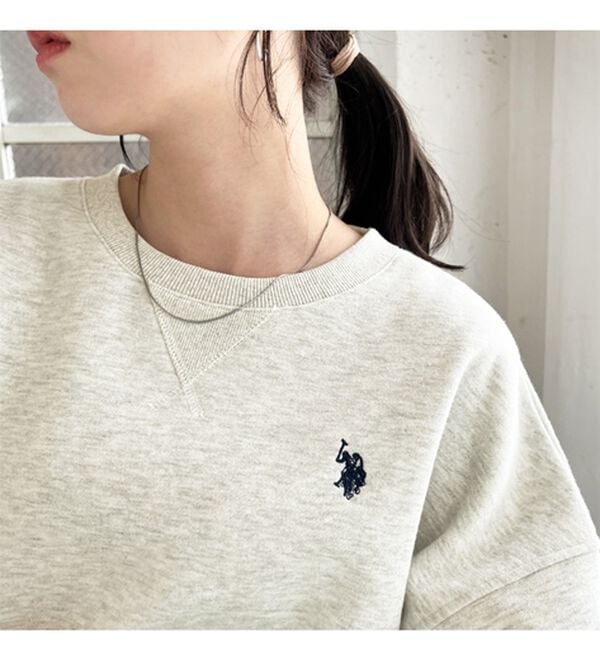 GeeRA（ジーラ）の「【Ｕ．Ｓ．ＰＯＬＯ　ＡＳＳＮ】ショートスウェット（トレーナー・スウェット）」｜詳細画像