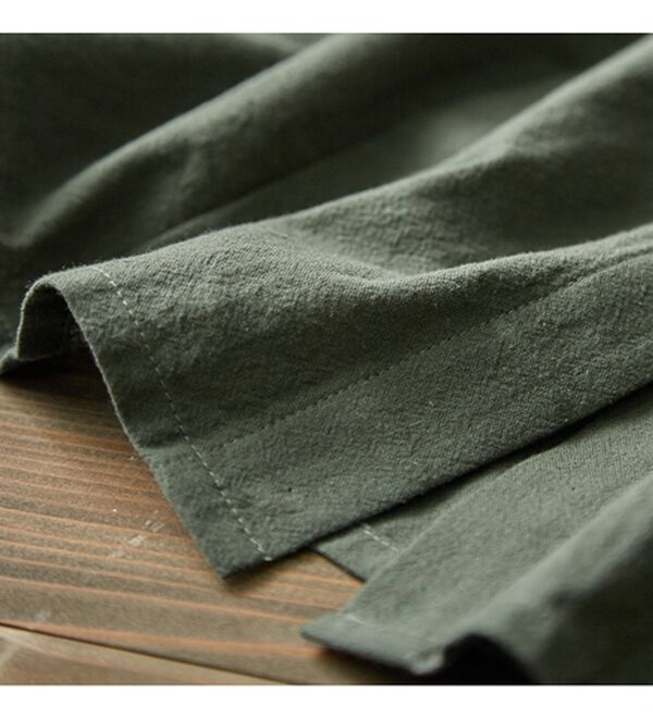 Viola e Viola（ヴィオラ エ ヴィオラ）の「綿１００％タック切替ワンピース（シャツワンピース）」｜詳細画像