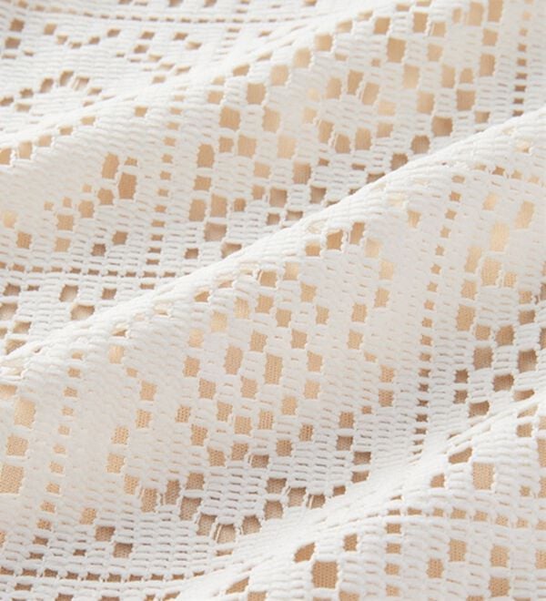 GeeRA（ジーラ）の「前後２ＷＡＹパネルレースキャミワンピース（その他ワンピース）」｜詳細画像