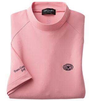 「＜トランスコンチネンツゴルフ＞ドライ７カラーズシャツ（メンズスポーツウェア（トップス））」｜ピンク