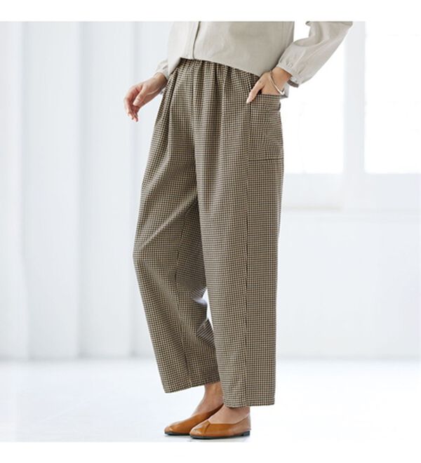 BELLUNA（ベルーナ）の「サイドポケットコロンパンツ（ワイドパンツ・ガウチョ）」｜詳細画像