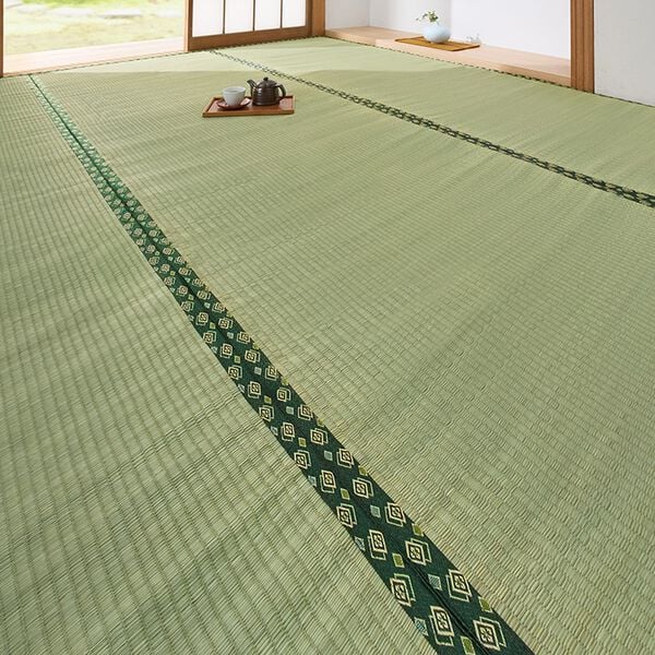 「防ダニ加工い草上敷き（い草ラグ）」｜詳細画像
