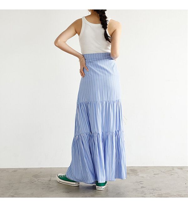 GeeRA（ジーラ）の「２ＷＡＹティアードシャツワンピース（シャツワンピース）」｜詳細画像