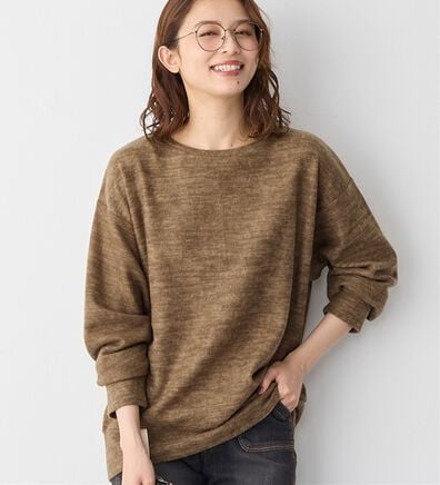 Viola e Viola（ヴィオラ エ ヴィオラ）の「【毎日着たい！】柔らかニットソーシンプルトップス（カットソー）」