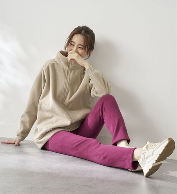 BELLUNA（ベルーナ）の「まるではく毛布！静電防止付裏ファーレギンス（スパッツ・レギンス）」｜詳細画像