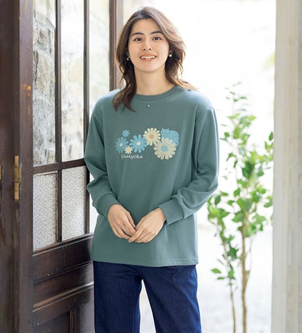 ルフラン（ルフラン）の「＜ｆｉｋａ＞くつろぎねこのルームウェア（パジャマ・ルームウェア）」｜詳細画像