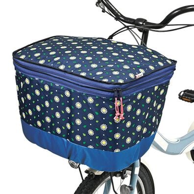 「２段式自転車カゴカバー　マーガレット（その他日用品・趣味雑貨）」