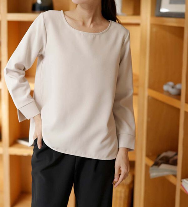 RANAN（ラナン）の「【選べるデザイン】楽してきれい見え！セットアップ（ブラウススーツ）」｜詳細画像