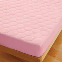 「パッドがいらない綿パイル一体型ボックスシーツ（ボックスシーツ・ベッドシーツ）」