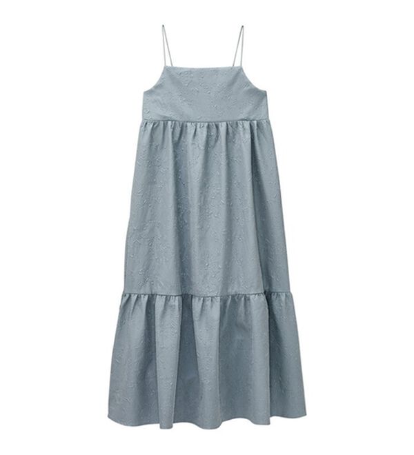 GeeRA（ジーラ）の「ふくれジャカードキャミワンピース（その他ワンピース）」｜詳細画像