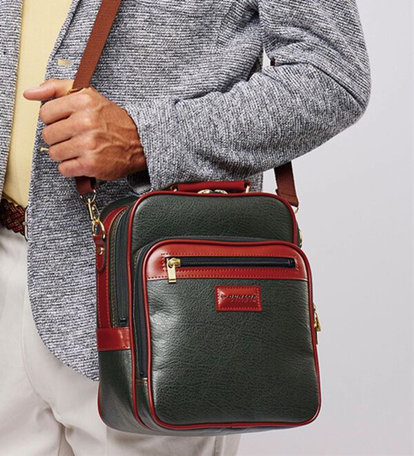 「＜ダンロップ・リファインド＞豊岡製多機能ショルダーバッグ（メンズショルダーバッグ）」｜詳細画像