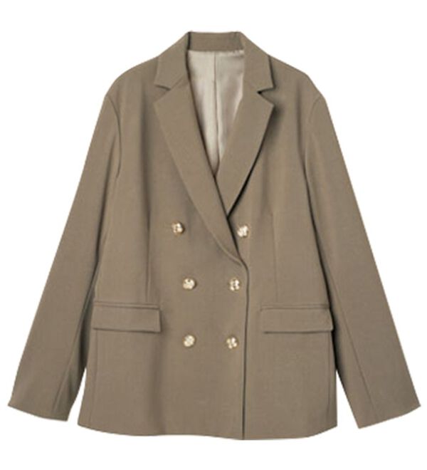 RANAN（ラナン）の「金ボタンダブルテーラードジャケット（テーラードジャケット）」｜詳細画像