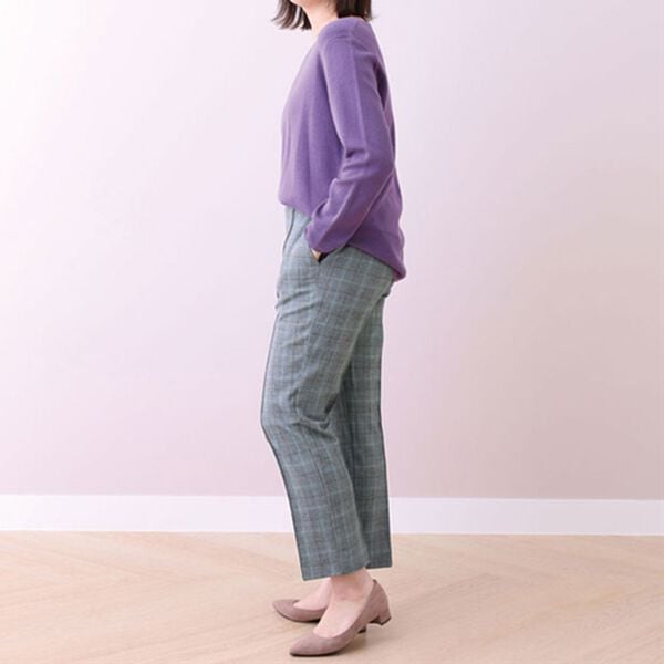 BELLUNA（ベルーナ）の「ストレッチ素材センタープレス入りテーパードパンツ（テーパードパンツ）」｜詳細画像