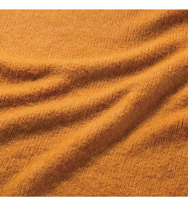 VINNO（ヴィノ）の「贅沢リッチ・ベビーアルパカ入ニット（ニット・セーター）」｜詳細画像