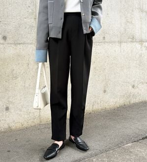 GeeRA（ジーラ）の「美脚きれい魅せ！テーパードパンツ（フルレングスパンツ）」｜詳細画像