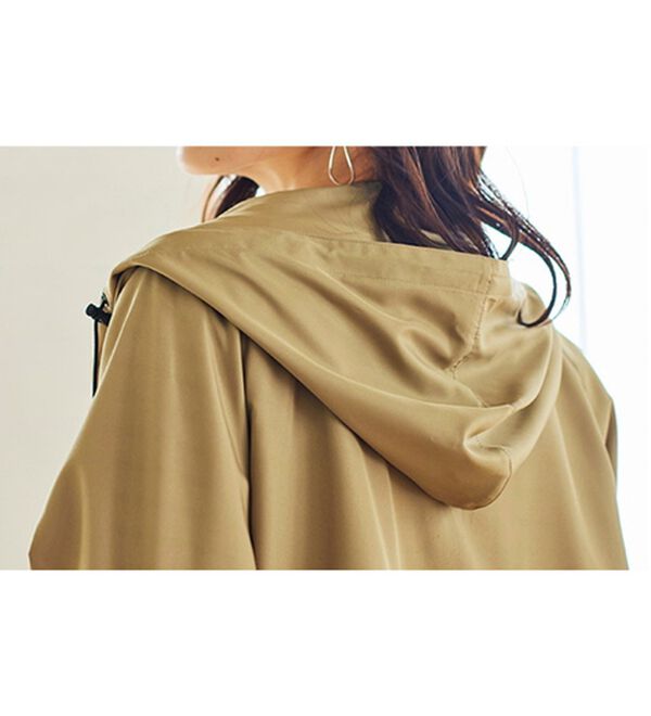 BELLUNA（ベルーナ）の「はっ水！ＵＶ対策ロングコート（ポーチ付）（ハーフコート）」｜詳細画像