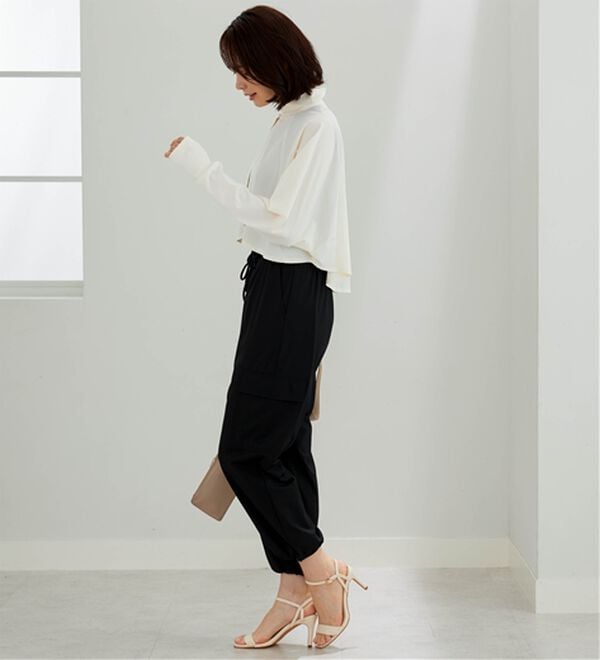 BELLUNA（ベルーナ）の「ヒンヤリ爽快！スタンド衿ボレロ（その他カーディガン）」｜詳細画像