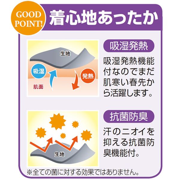 BELLUNA（ベルーナ）の「吸湿発熱あったかレース使いプルオーバー（カットソー）」｜詳細画像