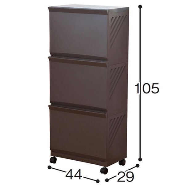 「場所を取らないランドリーバスケット（ランドリーラック・収納）」｜詳細画像