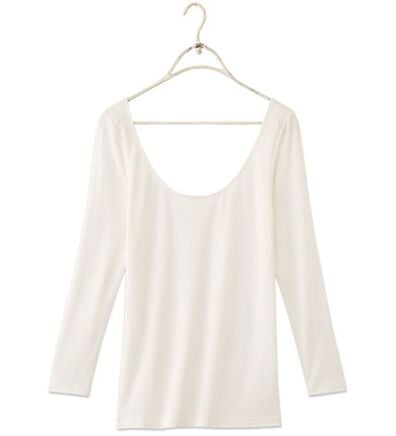 YU'NOW（ユナウ）の「ＨＥＡＴ発熱インナーシリーズ　深あきインナー（肌着・インナーウェア）」