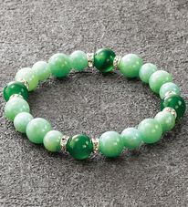 「緑メノウ安らぎブレス（ブレスレット・バングル）」