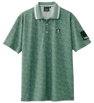 「＜リンクススポーツ＞風通すドライポロシャツ（メンズポロシャツ）」｜モスグリーン