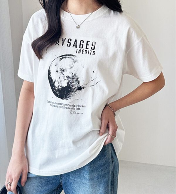 GeeRA（ジーラ）の「アソートロゴプリントＴシャツ（カットソー）」｜詳細画像