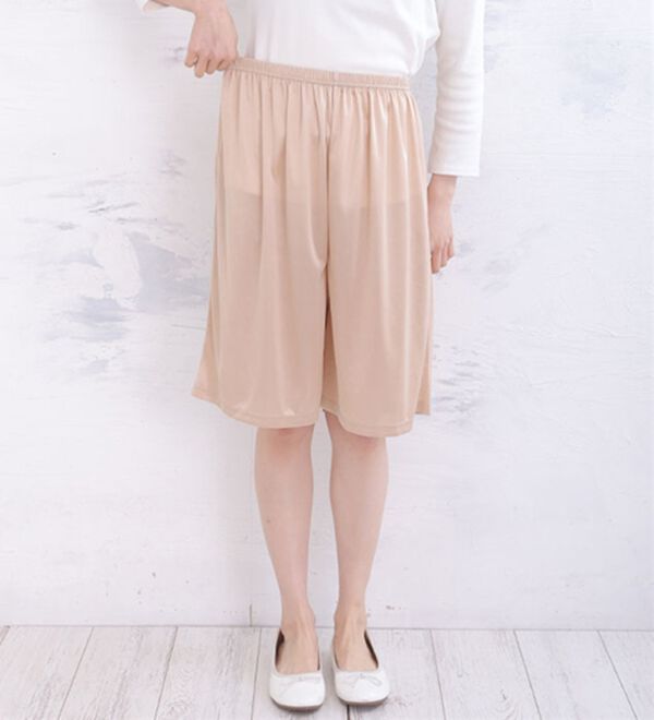 A HAPPY MARILYN（アハッピーマリリン）の「【Ｌ～８Ｌ】ペチパンツ・ペチスカート　選べるレングス（肌着・インナーウェア）」｜詳細画像