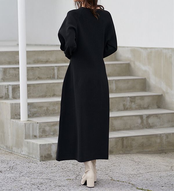 RANAN（ラナン）の「コクーンシルエットニットワンピ（ニットワンピース）」｜詳細画像