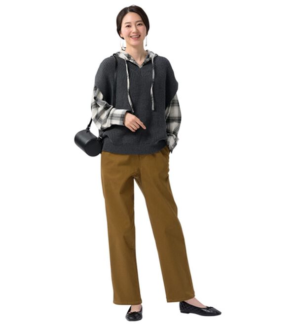 ルフラン（ルフラン）の「【３本組】ゆったりはける。裏起毛イージーパンツ（その他パンツ）」｜詳細画像
