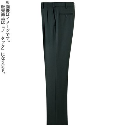 「裾上げ済ウエストストレッチスラックス　ノータック（メンズスラックス）」