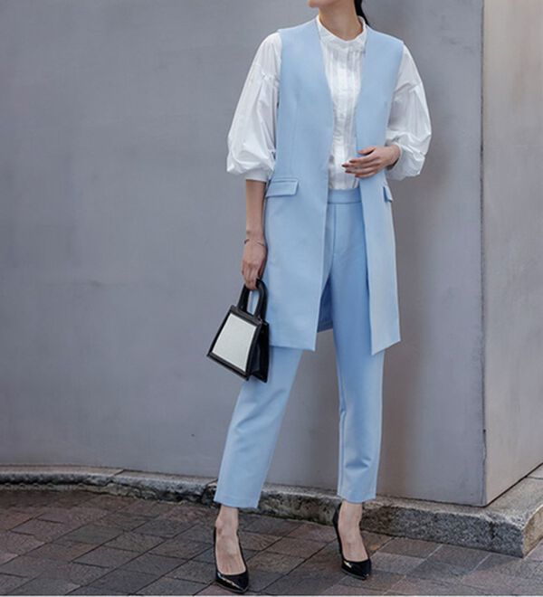 RANAN（ラナン）の「タック使いボリューム袖ブラウス（ブラウス）」｜詳細画像