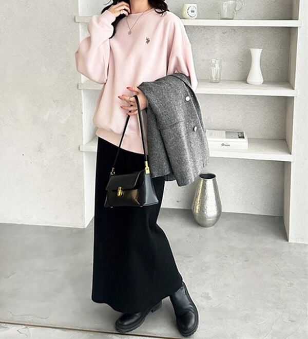 GeeRA（ジーラ）の「【U.S. POLO ASSN.】表ピーチ裏起毛スウェット（トレーナー・スウェット）」｜詳細画像